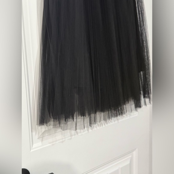 SHEIN Black A-Line Pleated Skirt - Picture 6 of 6